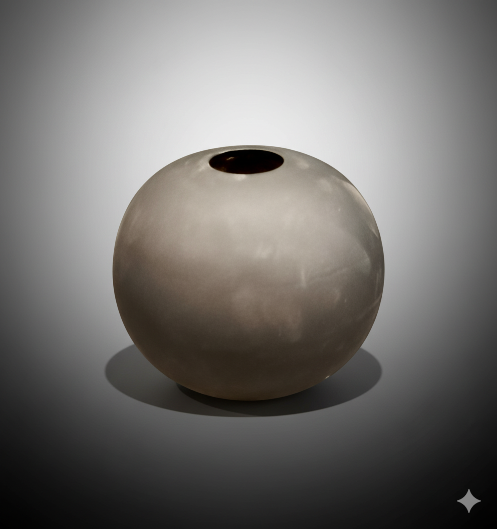 Ceramic Ball Vase Small