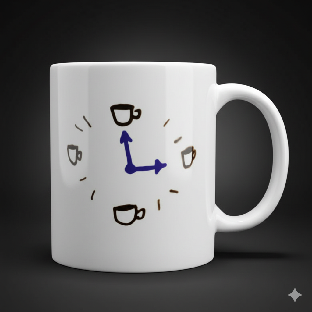Ceramic Milk Mug Printed