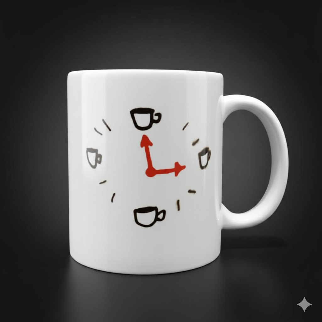 Ceramic Milk Mug Printed