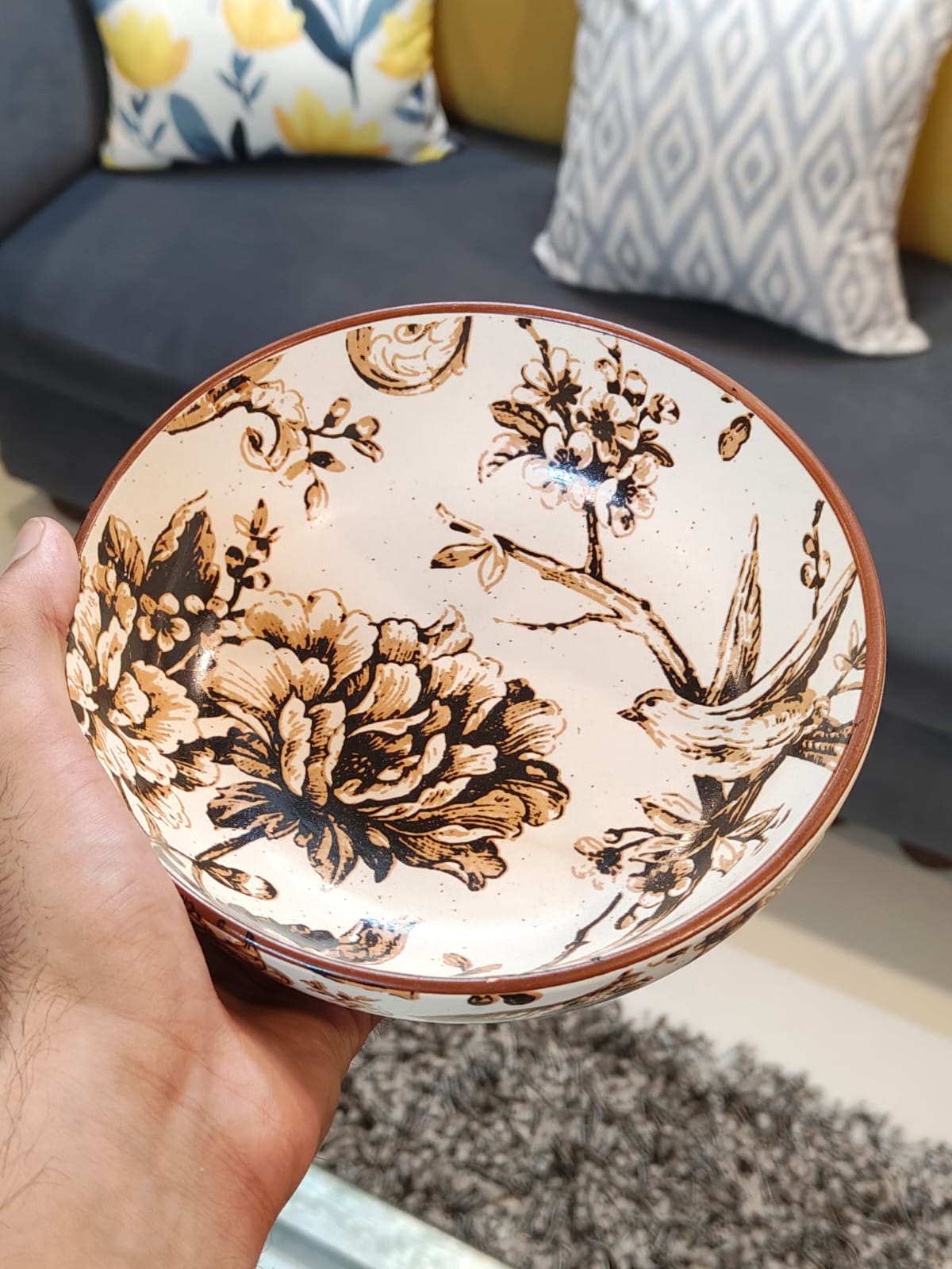 Adelaide Brown Dinner Set 14 Pcs