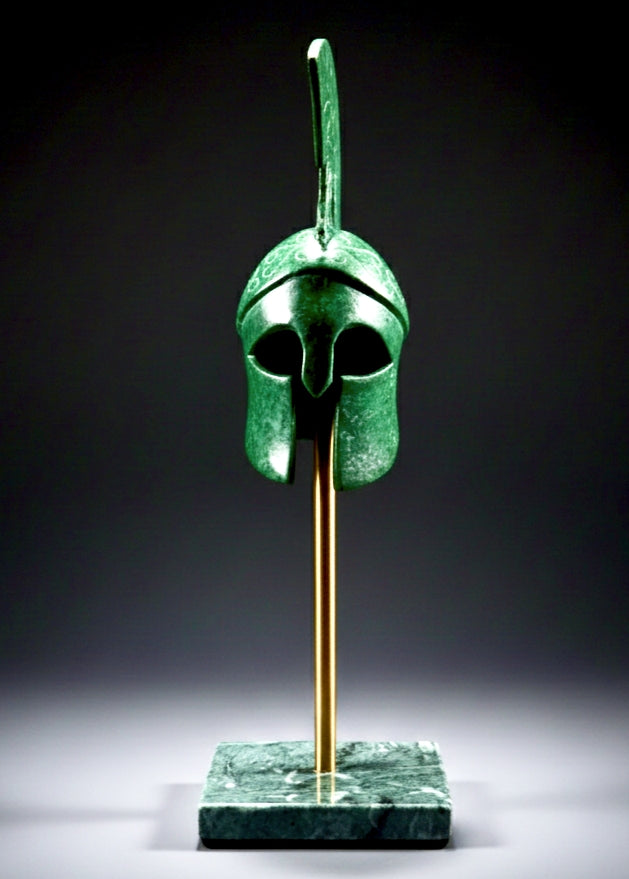 Greek Helmet with Stand 12 inch