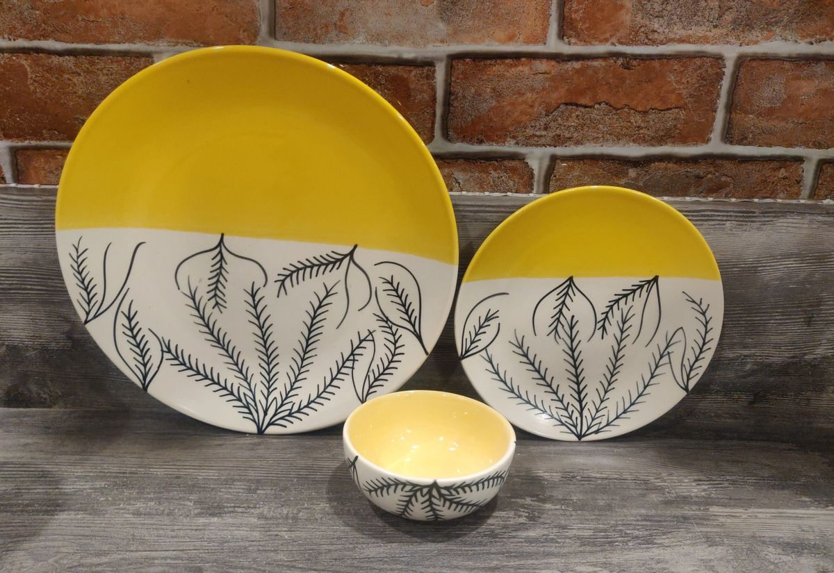 Ceramic Dinner Set of 3