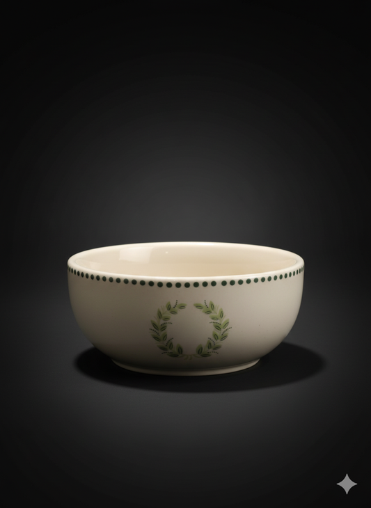 Bowl Green wreath 8 inch Set of 2