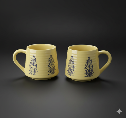 Ceramic Mugs Set of 2