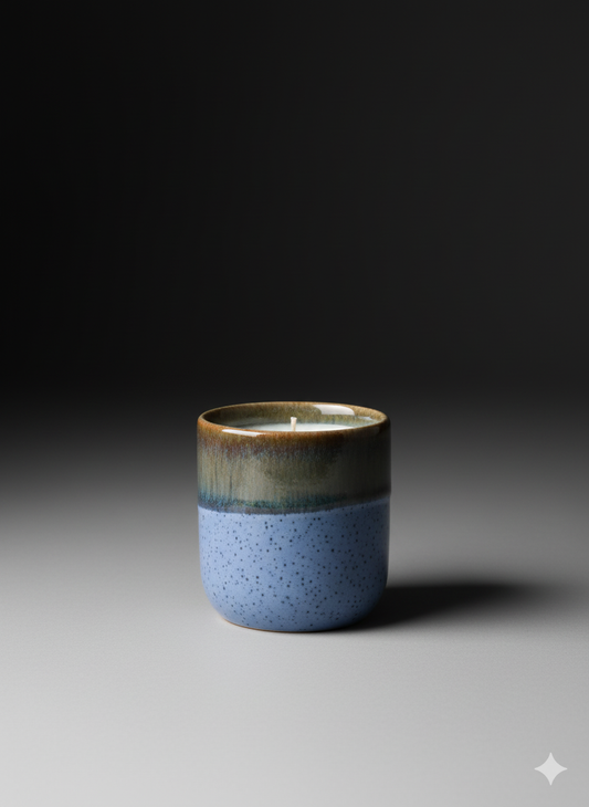 Ceramic Candle Jar Set of 2