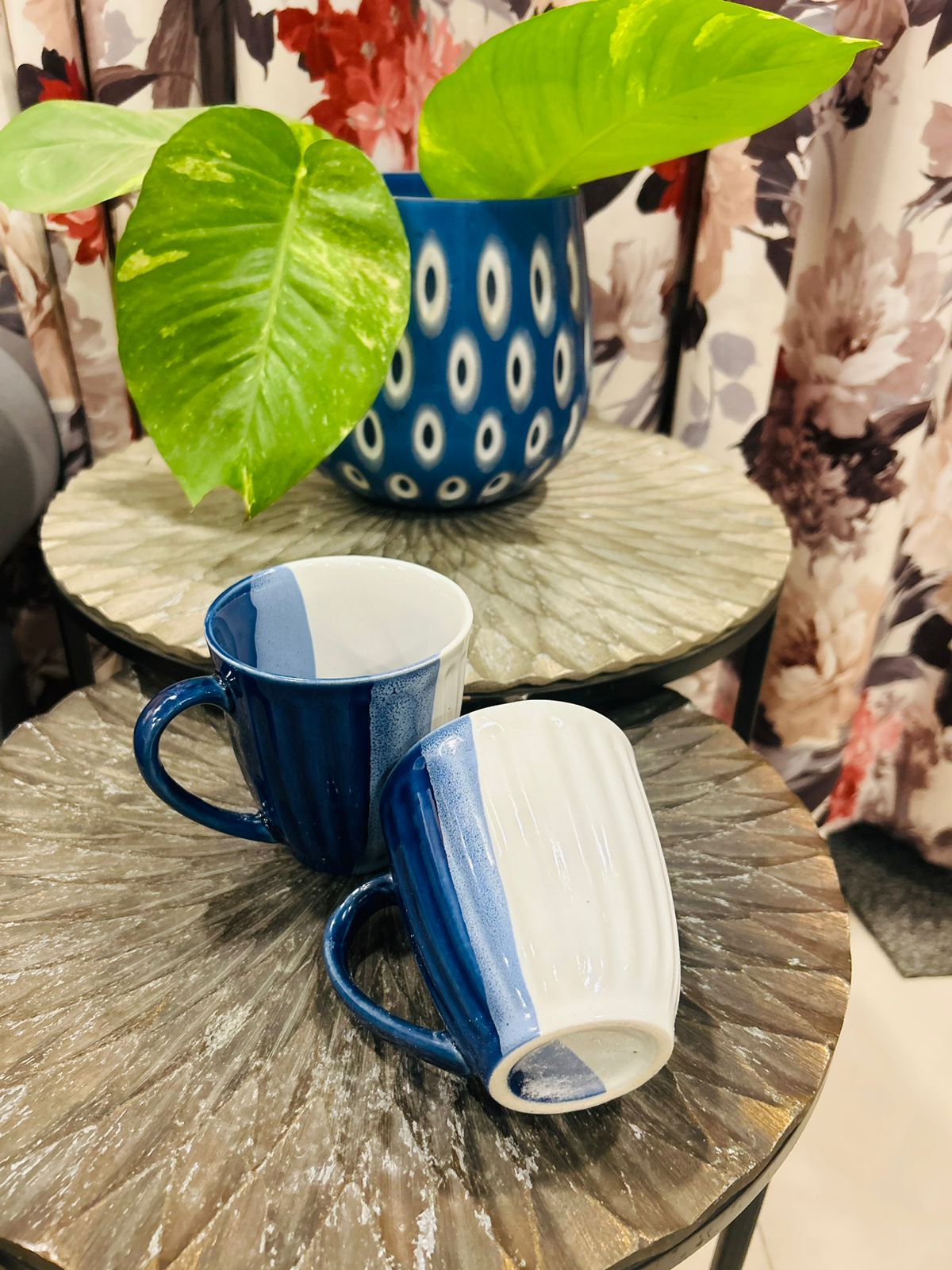 Ceramic Coffee Mugs Set of 2