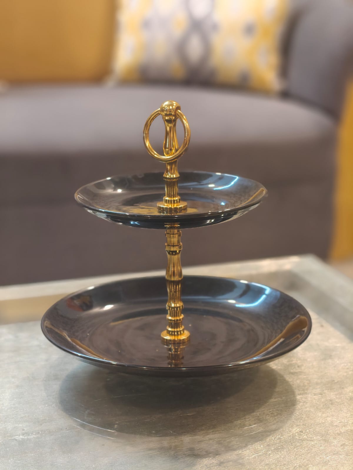 Ceramic Cake Stand 2 tier