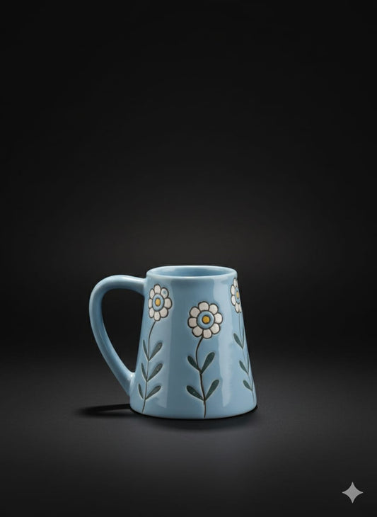 Ceramic Coffee Mugs Set of 2