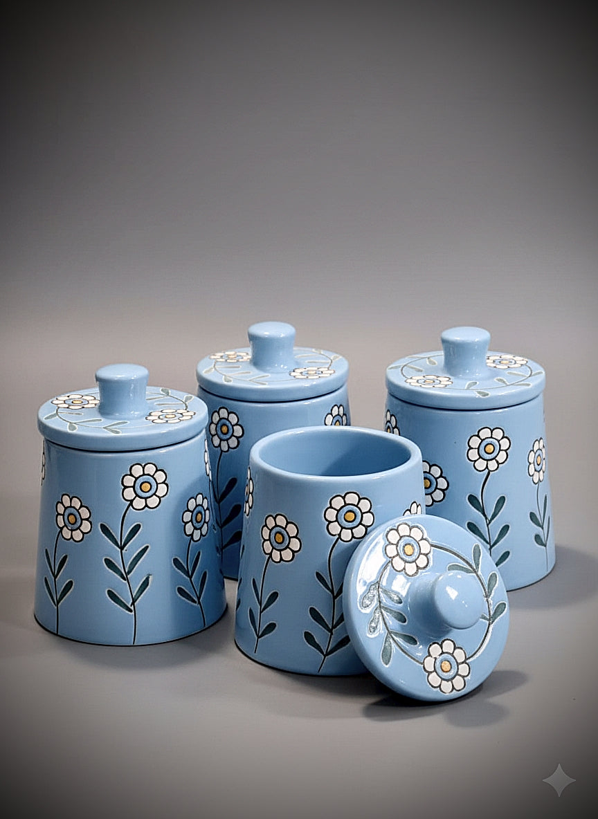 Ceramic Jar Set of 4