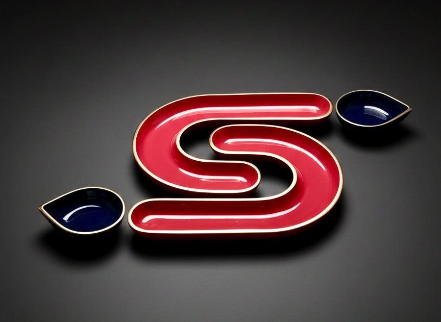 Metal Platter Set