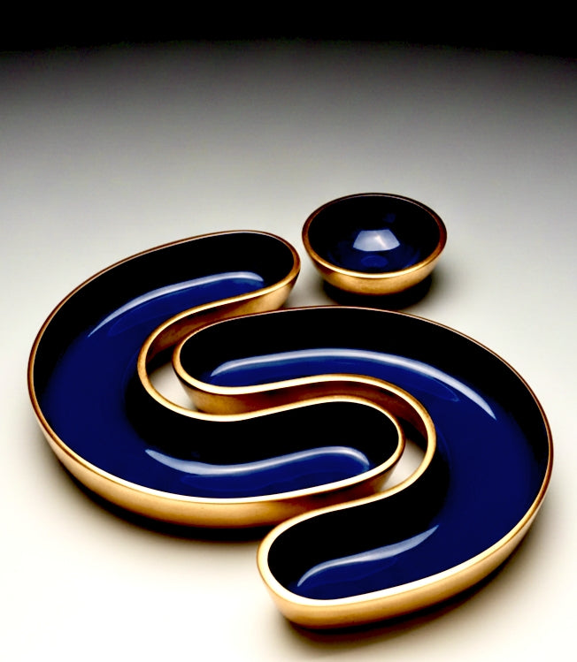 Metal Chip & Dip Set