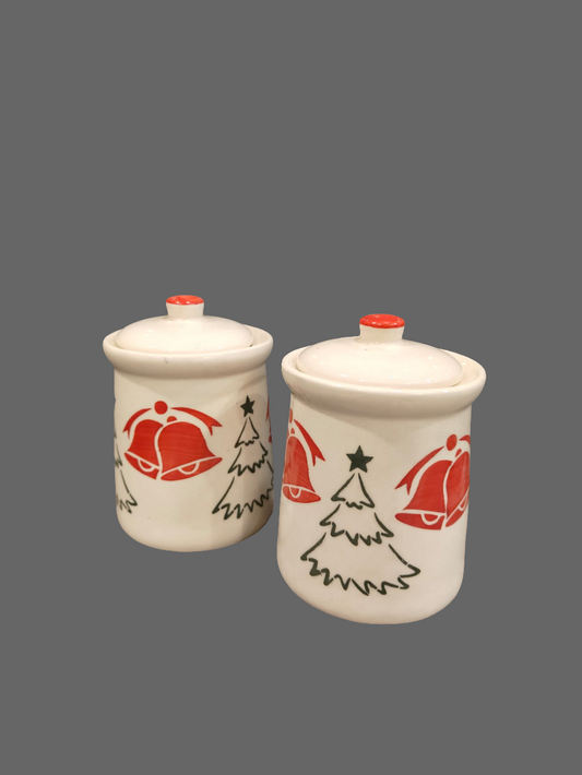 Ceramic Canister Set of 2