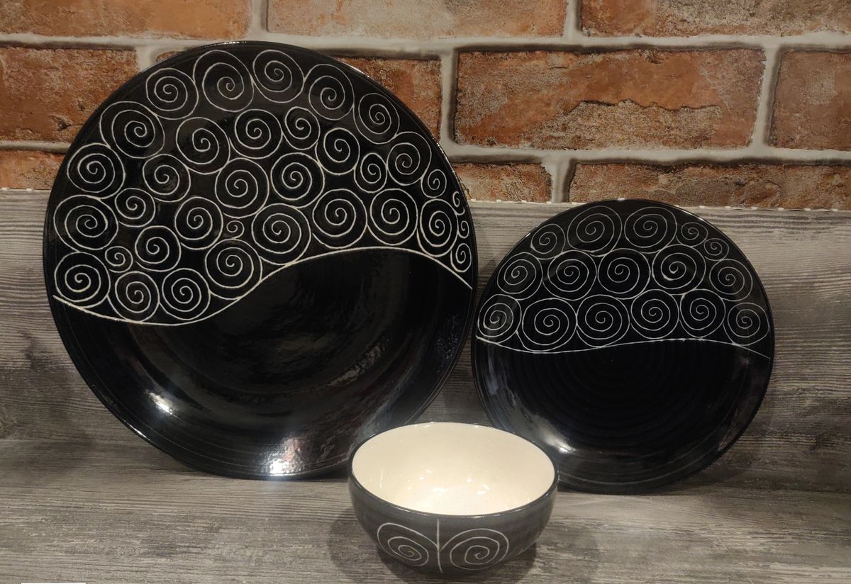 Ceramic Dinner Set of 3